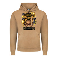 Vintage Camel birthday queen afro messy bun Vintage Hoodie - Artiststas