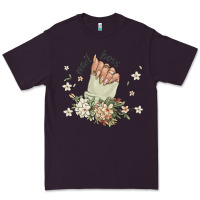 Plum nail boss Premium Tee - MaliasSmallBusiness