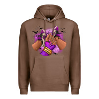 Chestnut Halloween afro sneakers Premium Hoodie - RanaPortraitStore