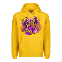 Lemon Halloween afro sneakers Premium Hoodie - RanaPortraitStore