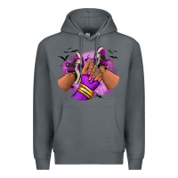 Rock Halloween afro sneakers Premium Hoodie - RanaPortraitStore