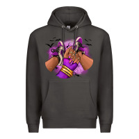 Smoke Halloween afro sneakers Premium Hoodie - RanaPortraitStore