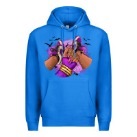 True Royal Halloween afro sneakers Premium Hoodie - RanaPortraitStore