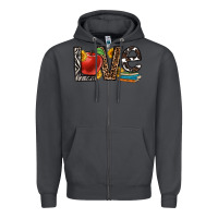 Smoke love teacher Zipper Hoodie - OliviaCreatesArt