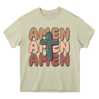 Mossy amen Heavy Core Tee - MaliasSmallBusiness