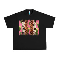 Black cactus leopard cowhide brush stroke Urban Heavy Tee - Artiststas