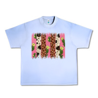 Grape Ice cactus leopard cowhide brush stroke Urban Heavy Tee - Artiststas