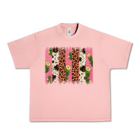 Salmon cactus leopard cowhide brush stroke Urban Heavy Tee - Artiststas