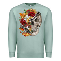 Skull Kinda Emotionless Kinda Emotional Premium Sweatshirt | Teevron