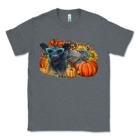 Charcoal Heather Fall Autumn Baby Calf Classic Tee - LillyAllenDesigns