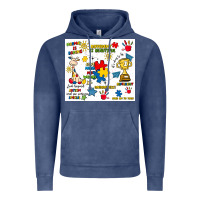 Vintage Denim autism Vintage Hoodie - Artiststas
