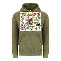 Vintage Olive autism Vintage Hoodie - Artiststas