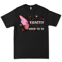 Black you sre exactly where you need to be Premium Tee - MaliasSmallBusiness