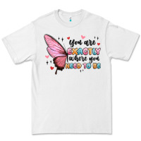 White you sre exactly where you need to be Premium Tee - MaliasSmallBusiness