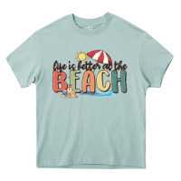 Arona life is better at the beach Heavy Core Tee - MaliasSmallBusiness
