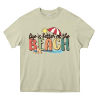 Mossy life is better at the beach Heavy Core Tee - MaliasSmallBusiness