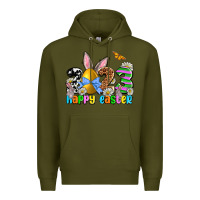 Army Green Easter Day 2023 Happy Easter Premium Hoodie - OliviaCreatesArt