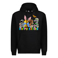 Black Easter Day 2023 Happy Easter Premium Hoodie - OliviaCreatesArt