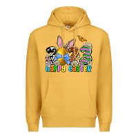 Mustard Easter Day 2023 Happy Easter Premium Hoodie - OliviaCreatesArt