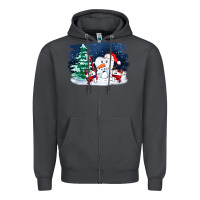 Smoke teeth snow party costom ado Zipper Hoodie - OliviaCreatesArt