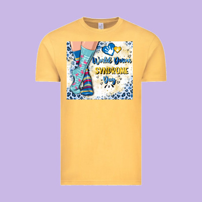 World Down Syndrome Day Vintage Tee Designed By Artiststas