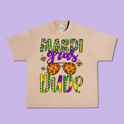 Mardi Gras Dude Urban Heavy Tee Designed By Artiststas