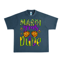 Midnight Navy mardi gras dude Urban Heavy Tee - Artiststas