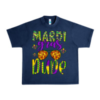Navy mardi gras dude Urban Heavy Tee - Artiststas