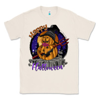 Natural Happy Halloween Classic Tee - SublimationCraftShop