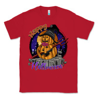 Red Happy Halloween Classic Tee - SublimationCraftShop