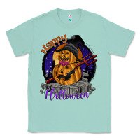 Seafoam Happy Halloween Classic Tee - SublimationCraftShop