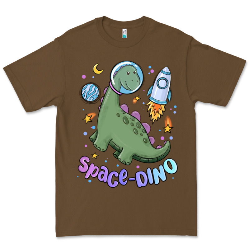 Space Dino Premium Tee by MaliasSmallBusiness | Teevron