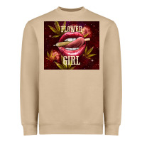 Mushroom flower girl Heavyweight Sweatshirt - TumblerDesignByShophia
