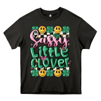 Asphalt sassy little glover Heavy Core Tee - MaliasSmallBusiness