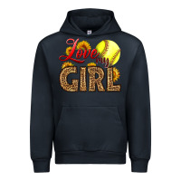 Navy Love My Girl Softball Urban Hoodie - LillyAllenDesigns