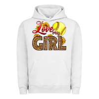 Pigment Lunar Rock Love My Girl Softball Urban Hoodie - LillyAllenDesigns