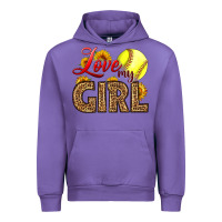 Tulip Love My Girl Softball Urban Hoodie - LillyAllenDesigns