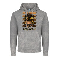 Cloud Rock melanin afro messy bun Vintage Hoodie - Artiststas