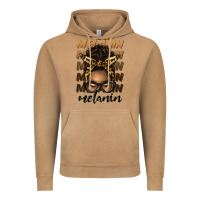 Vintage Camel melanin afro messy bun Vintage Hoodie - Artiststas