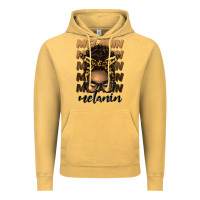 Vintage Mustard melanin afro messy bun Vintage Hoodie - Artiststas