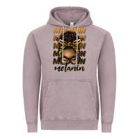 Vintage Zinc melanin afro messy bun Vintage Hoodie - Artiststas