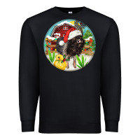 Black Baby pig Premium Sweatshirt - FaDigitalArtStudio
