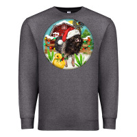 Charcoal Heather Baby pig Premium Sweatshirt - FaDigitalArtStudio