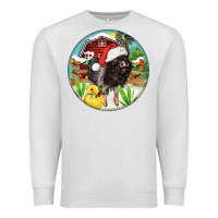 Oatmeal Heather Baby pig Premium Sweatshirt - FaDigitalArtStudio
