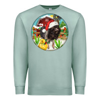 Seafoam Baby pig Premium Sweatshirt - FaDigitalArtStudio