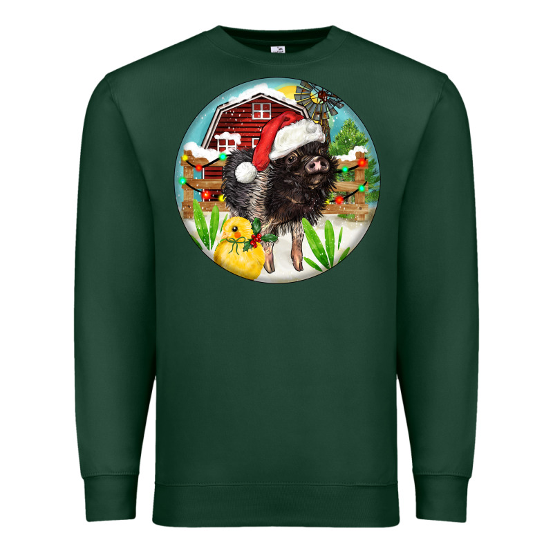 Baby Pig Premium Sweatshirt by FaDigitalArtStudio | Teevron