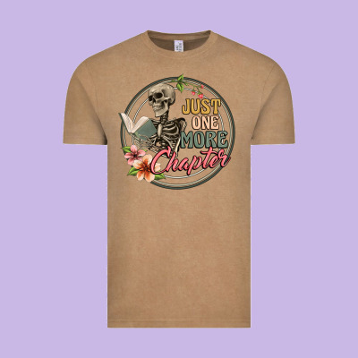 Just One More Chapter Vintage Tee Designed By Artiststas