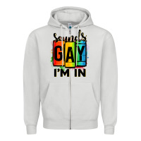 Dove Grey sounds gay i'm in Zipper Hoodie - OliviaCreatesArt