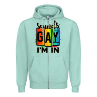 Seafoam sounds gay i'm in Zipper Hoodie - OliviaCreatesArt