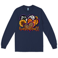 Navy basketball hearts Long Sleeve Tee - Jasminsmagicworld